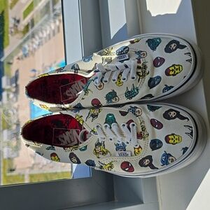 Marvel vans low tops